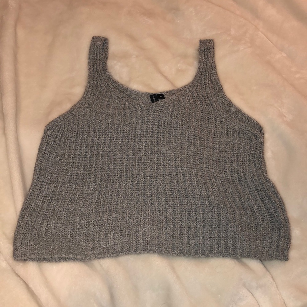 Knit tank top